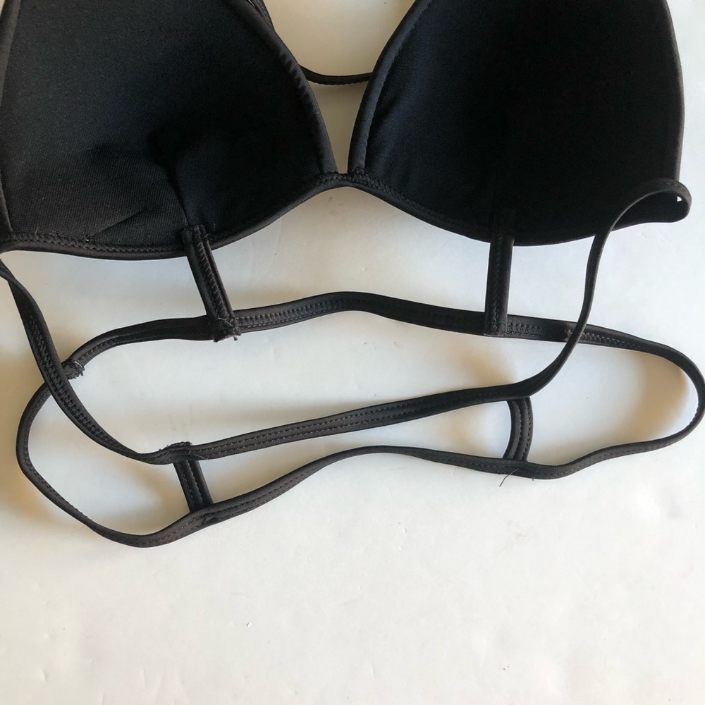 Black Triangle Bikini Set. Size Small - image 4